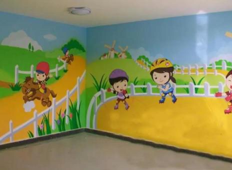 正安幼儿园墙体彩绘制作流程及注意事项