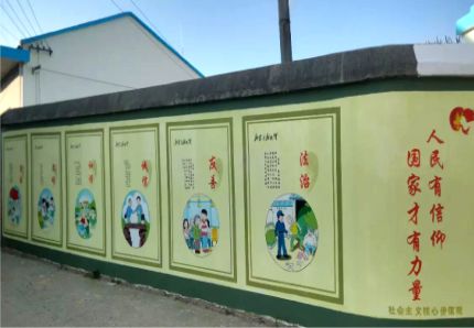 正安文化墙施工攻略
