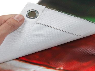 正安喷绘和刀刮布的工艺区别。