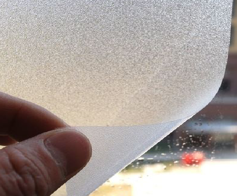 正安玻璃门外面粘广告用什么材料好？