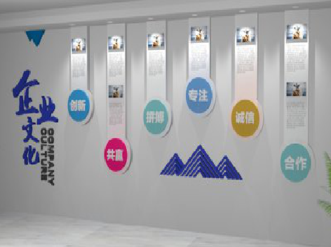 正安企业文化墙需要传递什么办公文化？