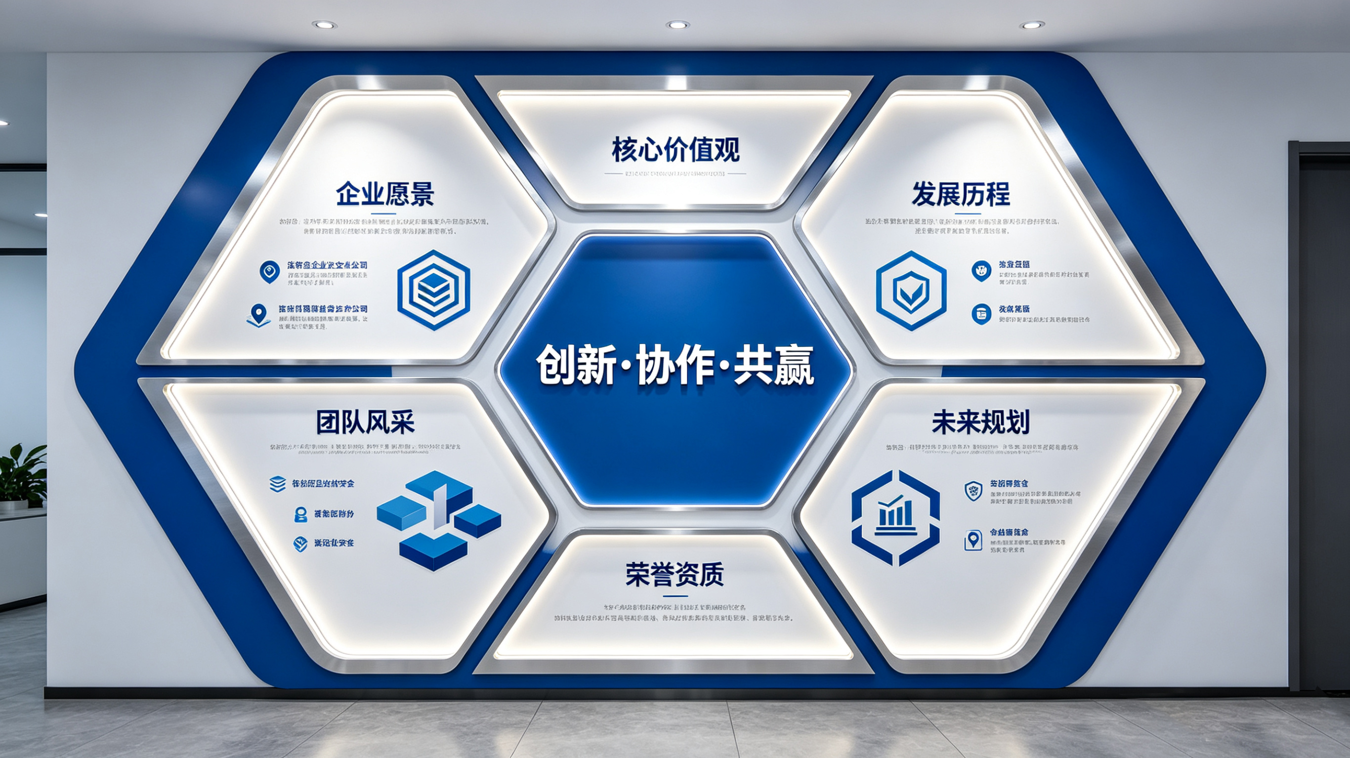 正安企业文化墙六边形避坑指南（新手常犯5个错误）